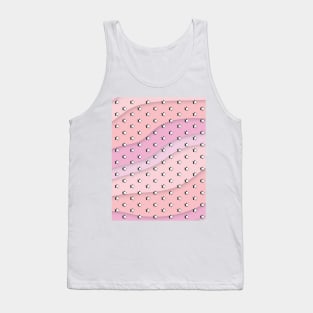 Pink Waves Aesthetic Retro Stars / VSCO Stars Tank Top